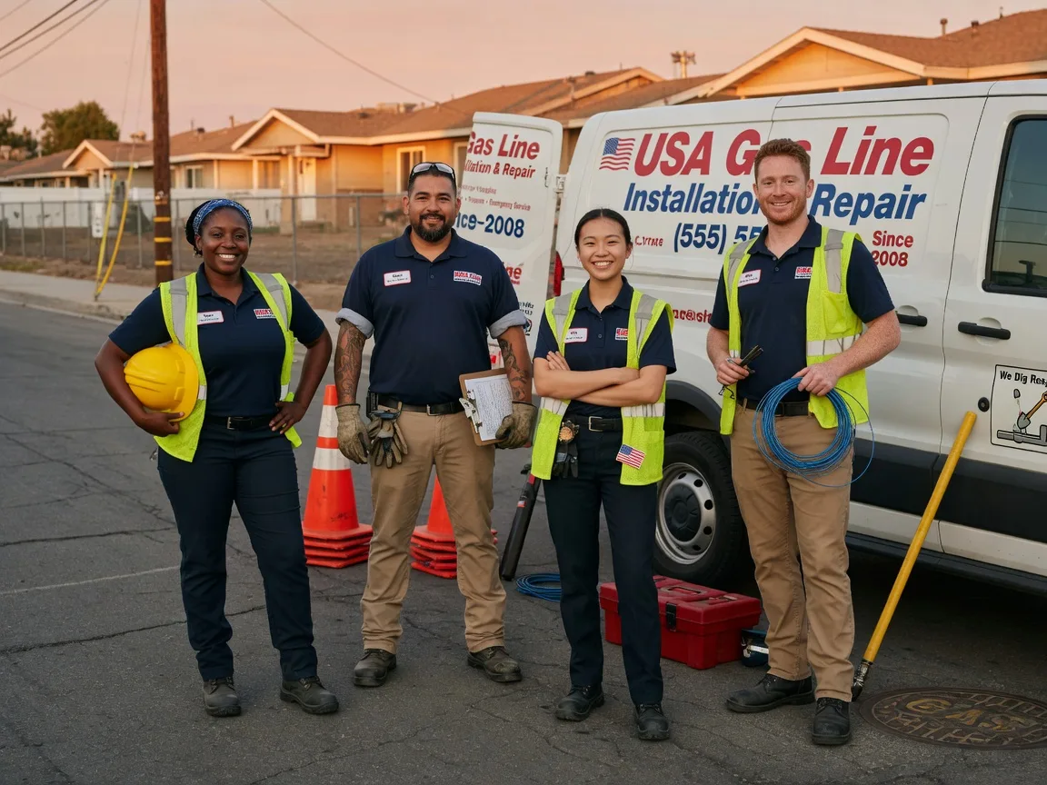 Gas Line Installation company in Kosse, TX